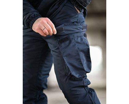 Тактичний зимовий костюм Northern Kapa Dark Blue (Omni-Heat, Primaloft, до -20°C)