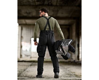Тактичний зимовий костюм Northern Kapa Black (Omni-Heat, Primaloft, до -20°C)