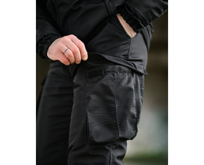 Тактичний зимовий костюм Northern Kapa Black (Omni-Heat, Primaloft, до -20°C)