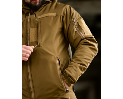 Тактичний зимовий костюм Northern Kapa Coyote (Omni-Heat, Primaloft, до -20°C)