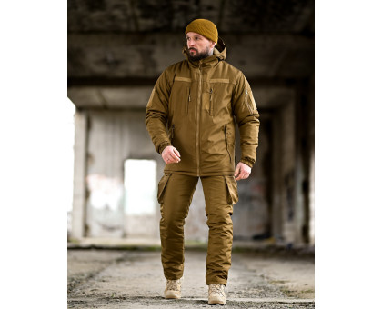 Тактичний зимовий костюм Northern Kapa Coyote (Omni-Heat, Primaloft, до -20°C)