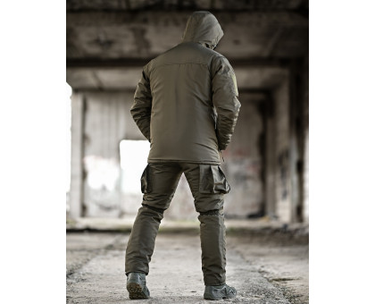Тактичний зимовий костюм Northern Kapa Olive (Omni-Heat, Primaloft, до -20°C)