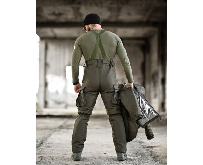 Тактичний зимовий костюм Northern Kapa Olive (Omni-Heat, Primaloft, до -20°C)