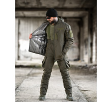 Зимовий тактичний костюм Northern Kapa Olive (Primaloft, Omni-Heat)