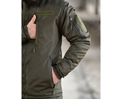 Тактичний зимовий костюм Northern Kapa Olive (Omni-Heat, Primaloft, до -20°C)