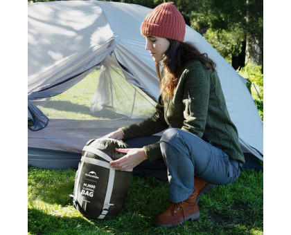 Спальний мішок-кокон Naturehike CNK2300SD014 MJ600 Січ (зелений)