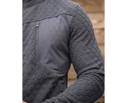 Флісова кофта Urban Pressed Grey з капюшоном