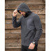 Флісова кофта Urban Pressed Grey з капюшоном