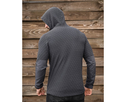 Флісова кофта Urban Pressed Grey з капюшоном