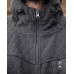 Флісова кофта Urban Pressed Grey з капюшоном