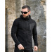Флісова кофта Urban Pressed Black з капюшоном