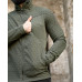 Флісова кофта Urban Pressed Olive з капюшоном