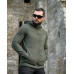 Флісова кофта Urban Pressed Olive з капюшоном