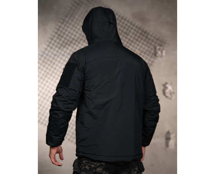 Тактична куртка Assault Black (зимова/демісезонна, G-LOFT)
