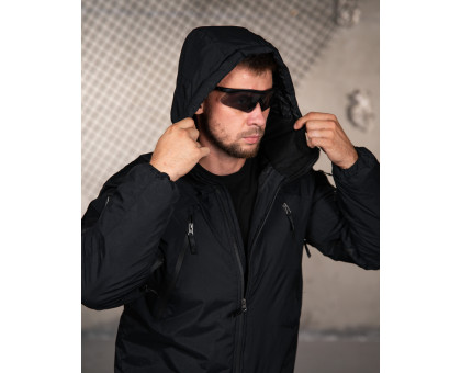 Тактична куртка Assault Black (зимова/демісезонна, G-LOFT)