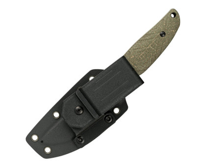 Туристичний ніж SRM Fossa 605T-MP (сталь 14C28N, Canvas Micarta Green)
