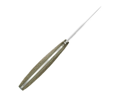 Туристичний ніж SRM Fossa 605T-MP (сталь 14C28N, Canvas Micarta Green)