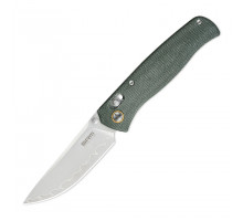 Складаний ніж SRM Medal 255L-MG3 (140Cr / Micarta, зелений)