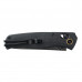 Ніж EDC складаний SRM Medal 255L-MB3 140Cr Micarta Black