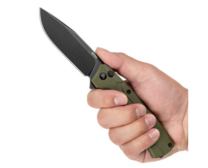 Складаний туристичний ніж SRM 221X-GP 14C28N G10 Green