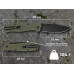 Складаний туристичний ніж SRM 221X-GP 14C28N G10 Green