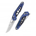 Складаний ніж SRM Mecha 9225-GI (D2 / G10, блакитний)