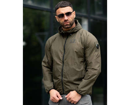 Легка вітрівка з мембранної тканини C.P. Company Style Olive (репліка)
