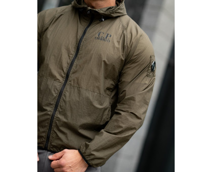 Легка вітрівка з мембранної тканини C.P. Company Style Olive (репліка)