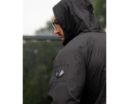 Легка вітрівка з мембранної тканини C.P. Company Style Black (репліка)