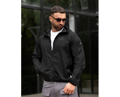 Легка вітрівка з мембранної тканини C.P. Company Style Black (репліка)