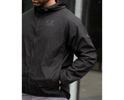 Легка вітрівка з мембранної тканини C.P. Company Style Black (репліка)
