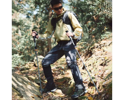 Трекінгові палиці Naturehike CNK2450DS013 115-135 см (комплект 2 шт.), чорні