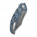 Складаний ніж Civivi Pentad C24068-DS1 Damascus / Micarta (8.8 см) синій/білий