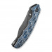 Складаний ніж Civivi Pentad C24068-DS1 Damascus / Micarta (8.8 см) синій/білий