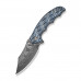 Складаний ніж Civivi Pentad C24068-DS1 Damascus / Micarta (8.8 см) синій/білий