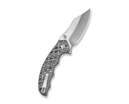Ніж складаний туристичний Civivi Pentad Nitro-V / Micarta (чорно-білий)