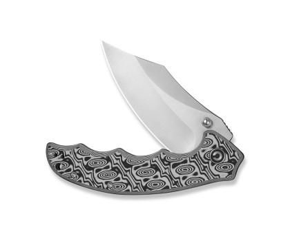 Ніж складаний туристичний Civivi Pentad Nitro-V / Micarta (чорно-білий)
