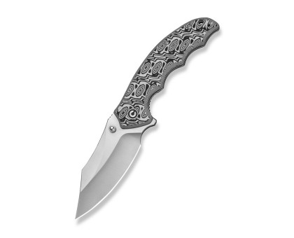 Ніж складаний туристичний Civivi Pentad Nitro-V / Micarta (чорно-білий)