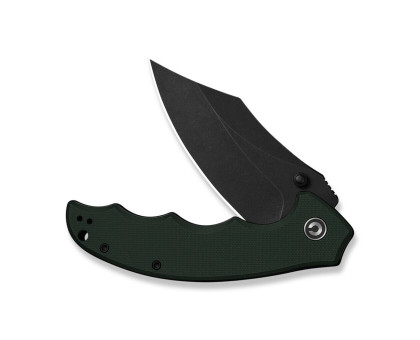 Ніж складаний туристичний Civivi Pentad (8.8 см) Nitro-V / G10 зелений