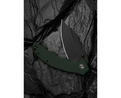 Ніж складаний туристичний Civivi Pentad (8.8 см) Nitro-V / G10 зелений