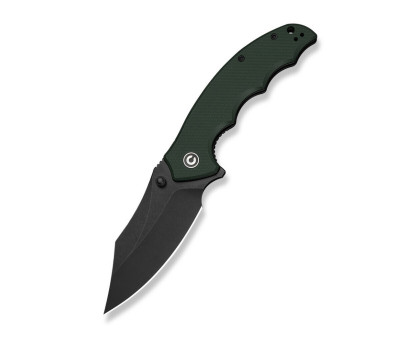 Ніж складаний туристичний Civivi Pentad (8.8 см) Nitro-V / G10 зелений