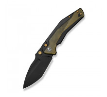 Ніж складаний Civivi Wellmax (9.1 см) 14C28N / Aluminum чорний/жовтий