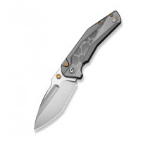 Ніж складаний Civivi Wellmax (9.1 см) 14C28N / Aluminum сірий