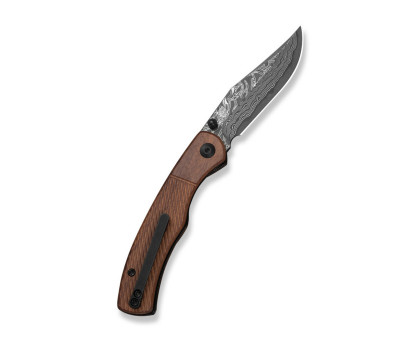 Складаний кишеньковий EDC ніж Civivi Clingman Damascus / Guibourtia Wood (C23026B-DS1)