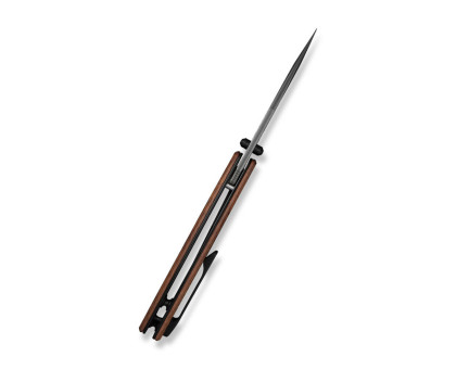 Складаний кишеньковий EDC ніж Civivi Clingman Damascus / Guibourtia Wood (C23026B-DS1)