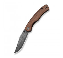 Ніж складаний Civivi Clingman C23026B-DS1 Damascus, Guibourtia Wood