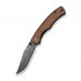 Складаний кишеньковий EDC ніж Civivi Clingman Damascus / Guibourtia Wood (C23026B-DS1)