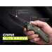 Ніж складаний туристичний Civivi Elite Brova CPM S35VN, зелений (Aluminum, 8.7 см) 