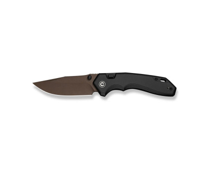Ніж складаний туристичний Civivi Elite Brova CPM S35VN, чорний (Aluminum, 8.7 см) 