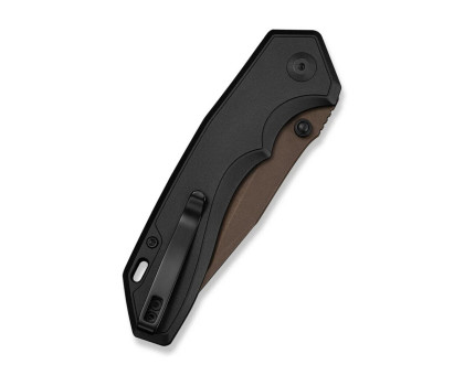 Ніж складаний туристичний Civivi Elite Brova CPM S35VN, чорний (Aluminum, 8.7 см) 